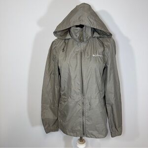 Columbia Women’s Omni-Shade Lightweight Hooded Windbreaker‎ Jacket Size S